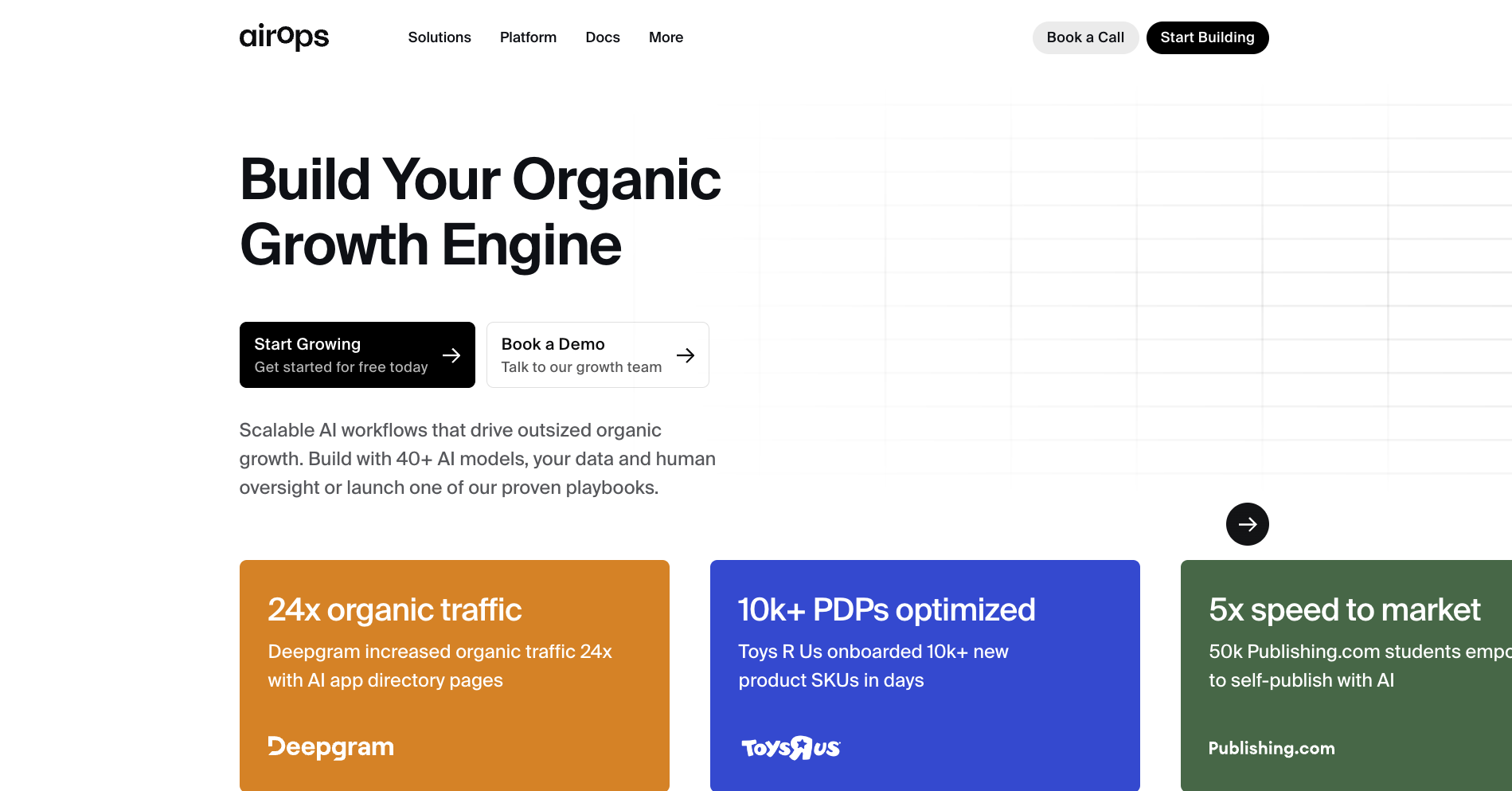 AirOps: Costruisci il tuo Motore di Crescita Organica